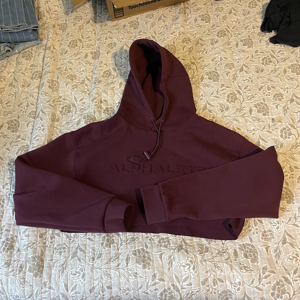 Alphalete cropped hoodie